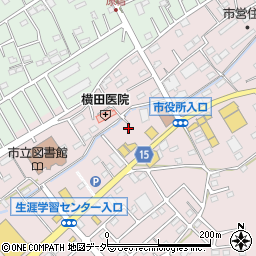 埼玉県日高市鹿山289周辺の地図