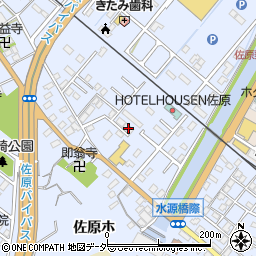 千葉県香取市佐原ホ1194周辺の地図