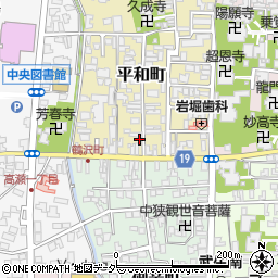 福井県越前市平和町11-9周辺の地図