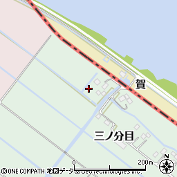 千葉県香取市三ノ分目3682周辺の地図