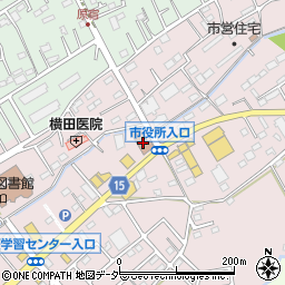 日高郵便局周辺の地図