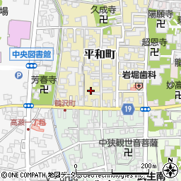 福井県越前市平和町11-6周辺の地図