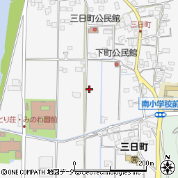 長野県上伊那郡箕輪町三日町1612周辺の地図