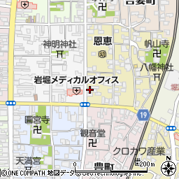 沢田刷毛製作所周辺の地図