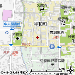 福井県越前市平和町11周辺の地図