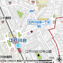 クセジュ江戸川台教室周辺の地図