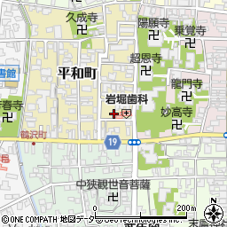福井県越前市平和町9-20周辺の地図