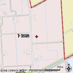 茨城県稲敷郡河内町下加納2782周辺の地図