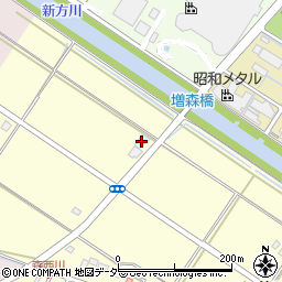 埼玉県越谷市増森66周辺の地図