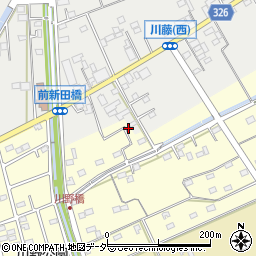 埼玉県吉川市川野56-12周辺の地図