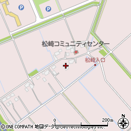 千葉県香取郡神崎町松崎68周辺の地図