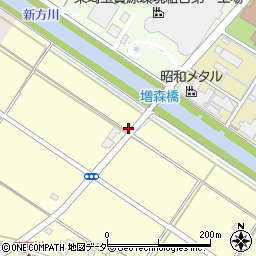 埼玉県越谷市増森19周辺の地図
