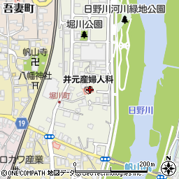 井元産婦人科医院周辺の地図