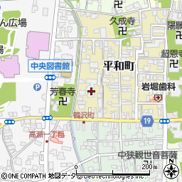 山田細巾染工場周辺の地図