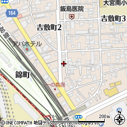 タイムズ大宮氷川参道駐車場周辺の地図