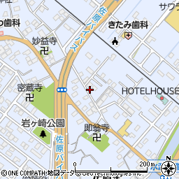 千葉県香取市佐原ホ1180周辺の地図