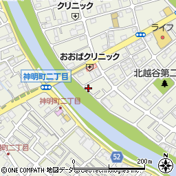 埼玉県越谷市北越谷2丁目31-7周辺の地図