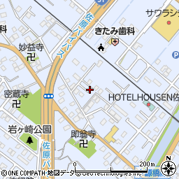 千葉県香取市佐原ホ1181周辺の地図