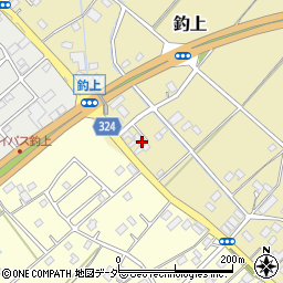 埼玉県さいたま市岩槻区釣上589-5周辺の地図