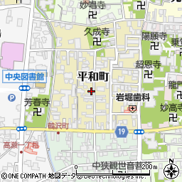 福井県越前市平和町11-1周辺の地図