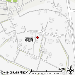 埼玉県吉川市須賀240-2周辺の地図