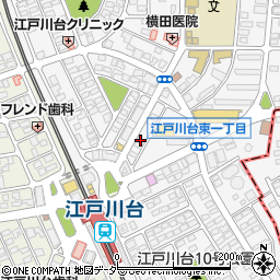 エビス 江戸川台店周辺の地図