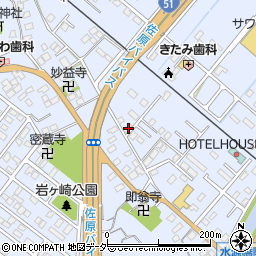 千葉県香取市佐原ホ1179周辺の地図