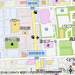 福井県コンフィクソン協同組合周辺の地図