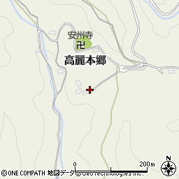 埼玉県日高市高麗本郷102周辺の地図