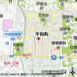福井県越前市平和町5-10周辺の地図