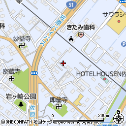 千葉県香取市佐原ホ1182周辺の地図