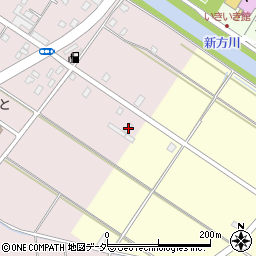 埼玉県越谷市増林5354-1周辺の地図