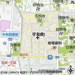 福井県越前市平和町5-9周辺の地図