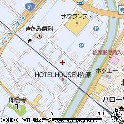 千葉県香取市佐原ホ1228周辺の地図