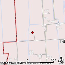 茨城県稲敷郡河内町下加納2063周辺の地図