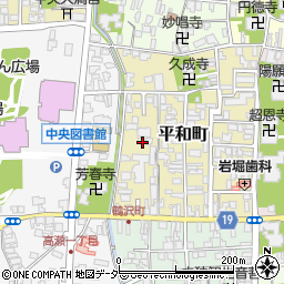 福井県越前市平和町4-18周辺の地図