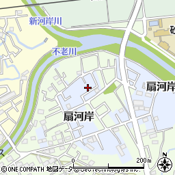 埼玉県川越市扇河岸周辺の地図