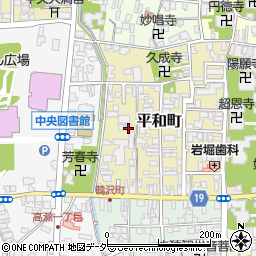 福井県越前市平和町4-17周辺の地図