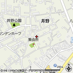 茨城県取手市井野5058周辺の地図