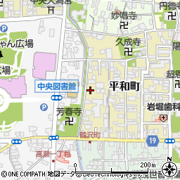 福井県越前市平和町4-23周辺の地図