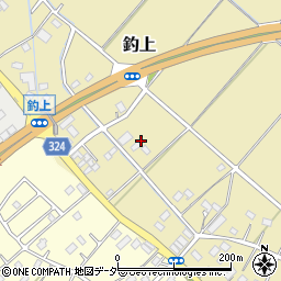埼玉県さいたま市岩槻区釣上681周辺の地図