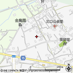 埼玉県日高市女影1760-2周辺の地図