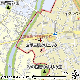 餃子の王将 大宮三橋店周辺の地図