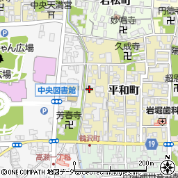 福井県越前市平和町4-24周辺の地図