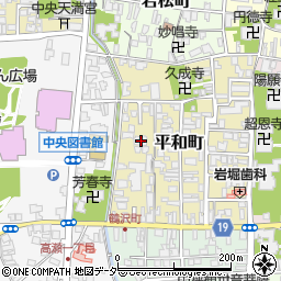 福井県越前市平和町4-35周辺の地図