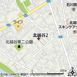 埼玉県越谷市北越谷2丁目14-20周辺の地図