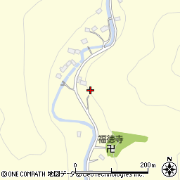 埼玉県飯能市虎秀87周辺の地図