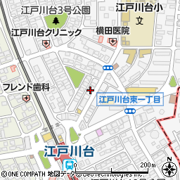 セリア江戸川台店周辺の地図