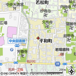 福井県越前市平和町4-5周辺の地図
