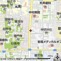 橘町(中村病院前)周辺の地図